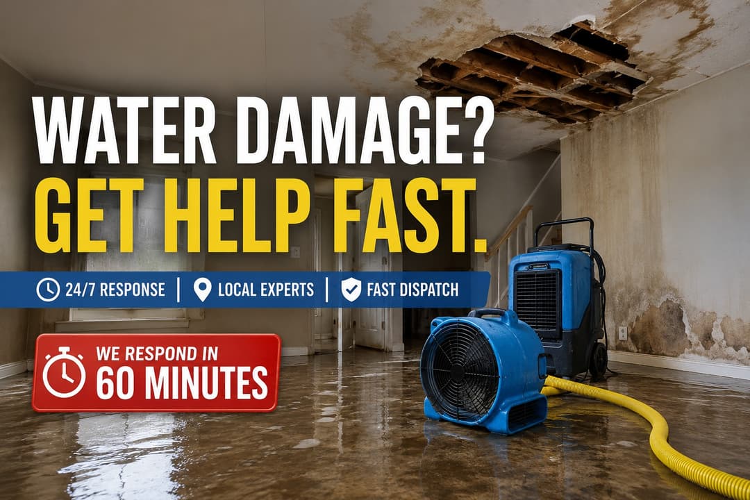 Water damage emergency